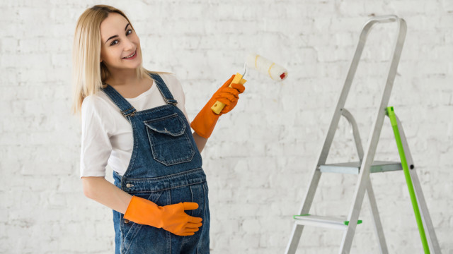 беременная ремонт