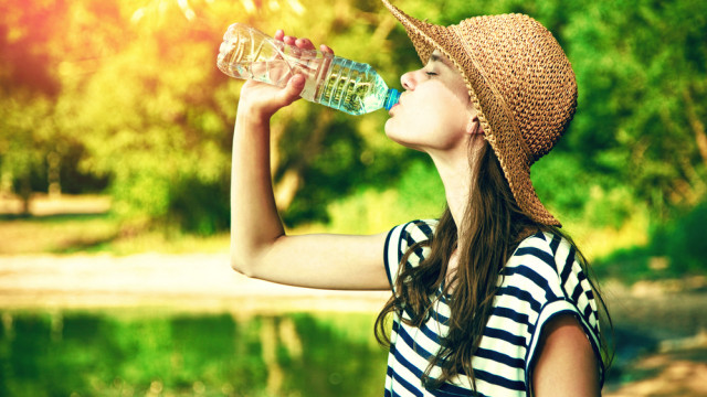 лето жара вода