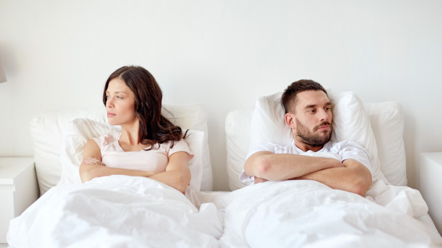 пара поссорились