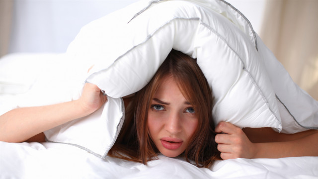 Женщина устала