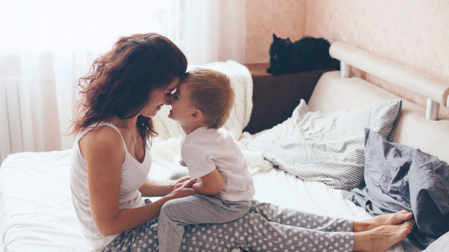 мама с ребенком