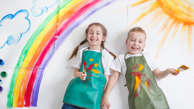 дети рисуют креатив