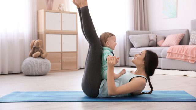 тренировка с ребенком