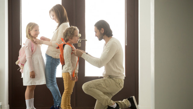 родители и школьники