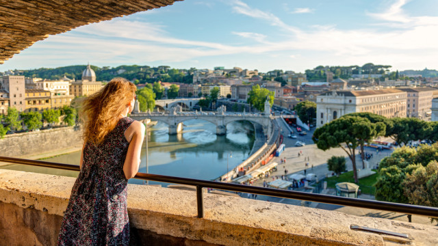 дівчина в Італії