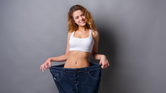 женщина худеет