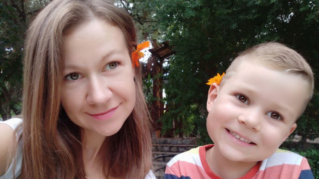 Оксана, мама-блогер