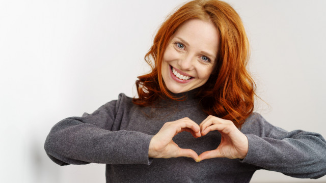 женщина сердце