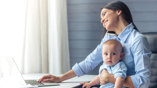 мама с ребенком