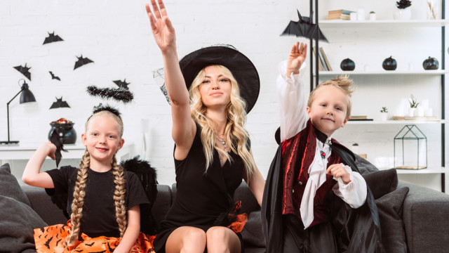 хэллоуин семья