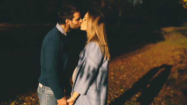 беременная с мужем