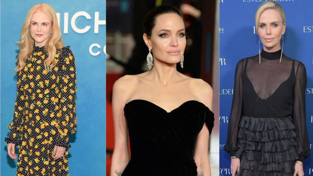 Шарлиз Терон, Анджелина Джоли и Николь Кидман