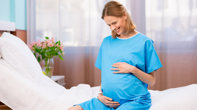 беременная в больнице