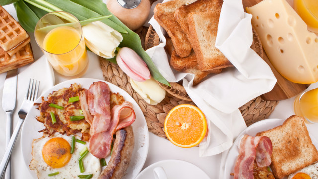 завтрак яичница