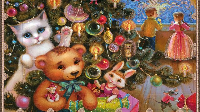 Квест-календар очікування зимових свят для тих, хто ще не вміє читати"