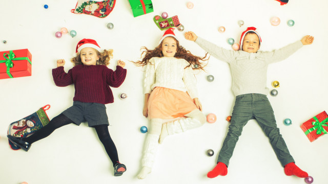 новый год подарки дети