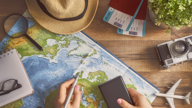 карта путешествие