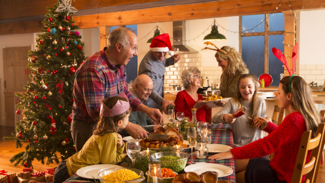 рождественский стол