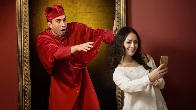 день селфи в музее