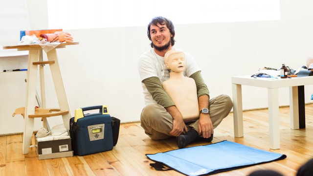 Ярослав Вус, первая помощь