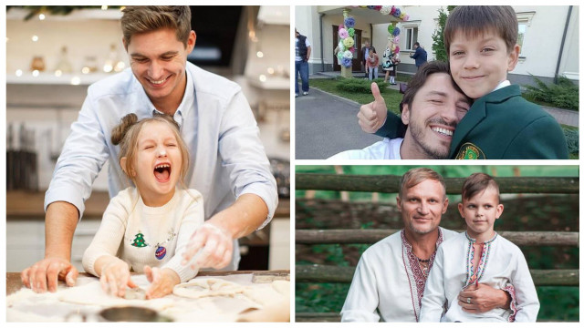 ТОП-5 найтурботливіших зіркових татусів -на думку експертної комісії Тато року 2019