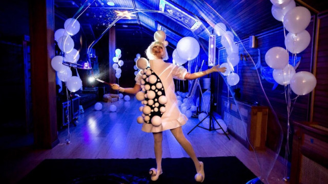 Шоу "Водопад ярких пузырей": активные выходные с детьми