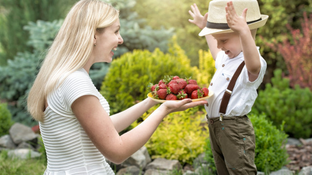 клубника для детей