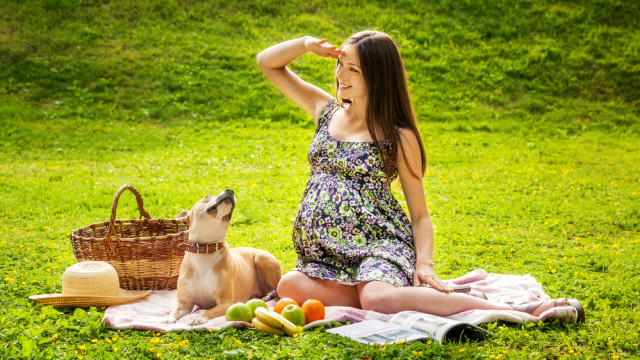 беременная и праздники