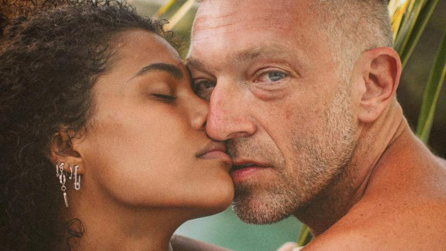 Винсент Кассель и Тина Кунаки