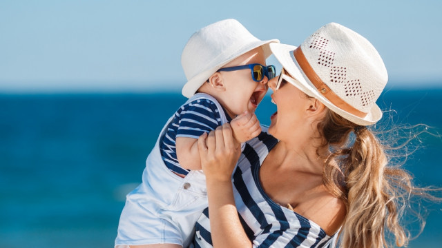 в первый раз на море с ребенком